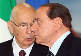 Berlusconi Napolitano