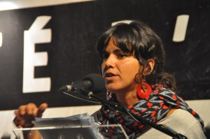 Teresa Rodríguez députée européenne de Podemos (Espagne)