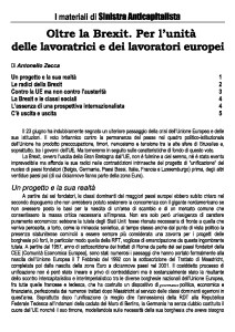 Copertina Materiali di Sinistra Anticapitalista - 6-01