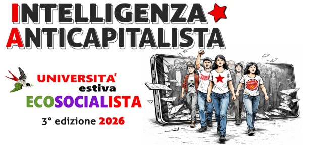 intellgenza anticapitalista università ecosocialista d'estate dal 3 al 6 settembre